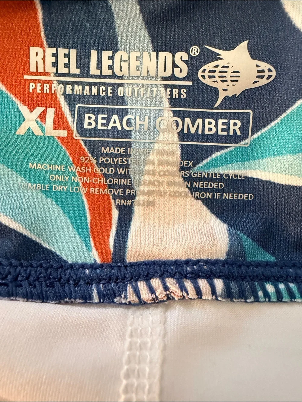 Reel Legends Beachcomber Skort Printed Ruffle Hem NWT XL